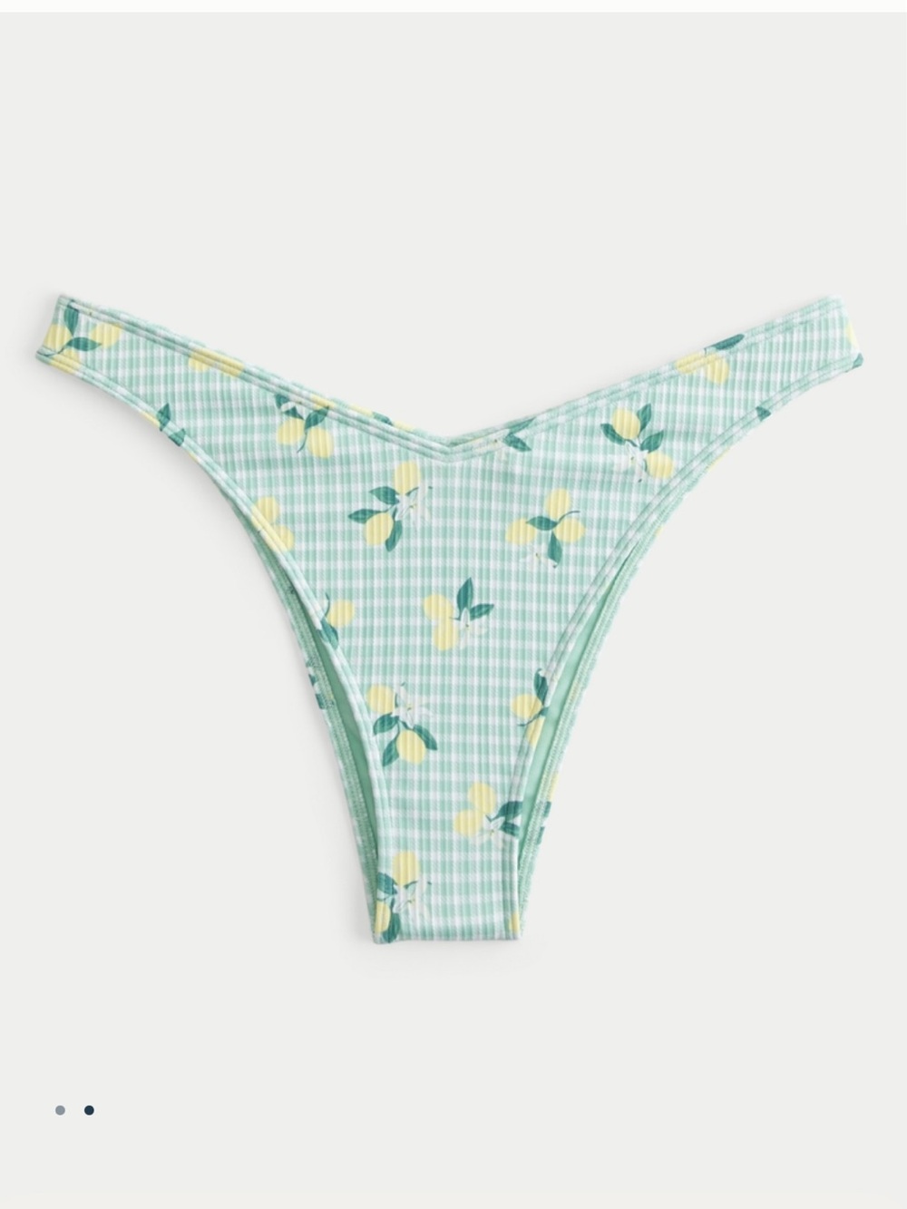 Hollister Ribbed High-Leg Cheekiest Bikini Bottoms